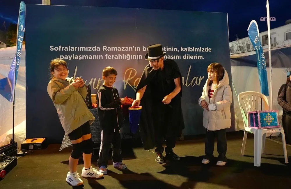 Çeşme’de Ramazan birlikte yaşanıyor