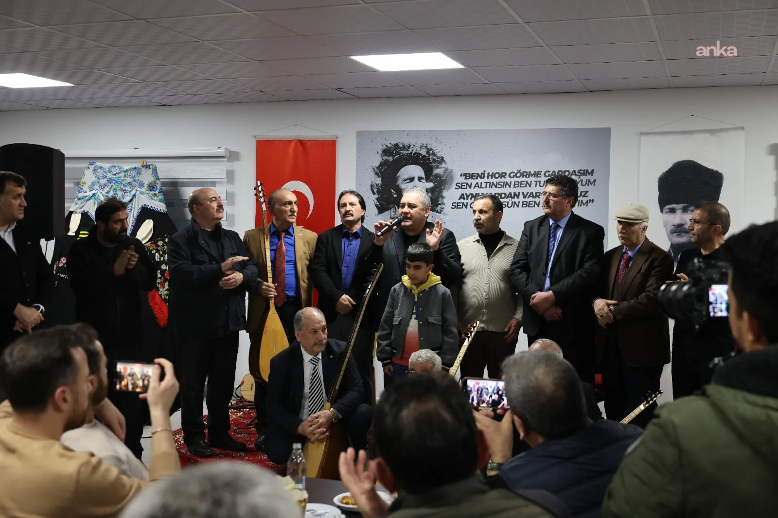 Keçiören Âşıklar Kıraathanesi’nde geleneksel ramazan eğlencesi düzenlendi